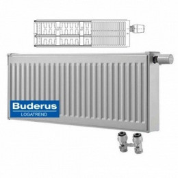  Стальной панельный радиатор Тип 33 Buderus Радиатор VK-Profil 33/600/1800, re (12) (C)  