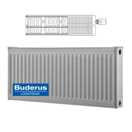  Стальной панельный радиатор Тип 33 Buderus Радиатор K-Profil 33/600/700 (12) (C)  