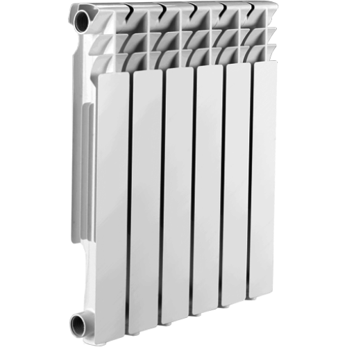 Алюминиевый радиатор OGINT Delta Plus 500 7 секц Qну=938Вт