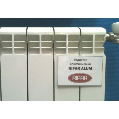 Алюминиевый радиатор Rifar Alum 350 6 секц.