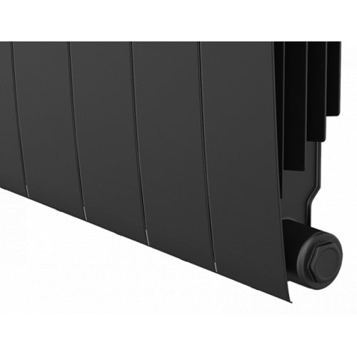 Биметаллический радиатор Royal Thermo Biliner 500 VD 6 секц. Noir Sable
