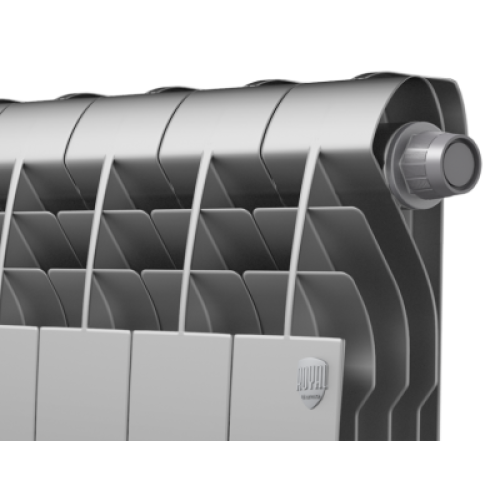 Алюминиевый радиатор Royal Thermo Biliner Alum 500 Silver Satin 10 секц.