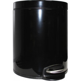 Урна для мусора BINELE Lux 5 литров (черная)