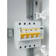 Выключатель автоматический дифференциального тока 4п C 40А 30мА тип AC 4.5кА АД-14 KARAT IEK MAD10-4-040-C-030