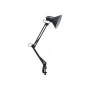 Светильник настольный СНС 13Ч 60Вт E27 230В под лампу на струбцине черн. (кор.) IN HOME 4690612012735