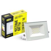 Прожектор светодиодный СДО 06-20 6500К IP65 бел. IEK LPDO601-20-65-K01