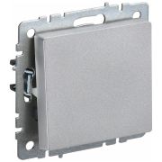 Выключатель 1-кл. СП BRITE ВС10-1-4-БрА 10А самовозвратн. механизм алюм. IEK BR-V14-0-10-K47