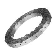 Лента перфорированная волна 12х0.55 цинк 25м Zitar 123883