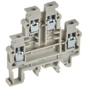Колодка клеммная CTS-ML ARMAFIX 2 ур. 4кв.мм сер. IEK YCT13-00-2-K03-004