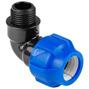 Отвод ПНД компрессионный НР 20*1/2