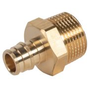 Муфта Royal Thermo ritable радиальная переходная, латунь НР 25х1/2